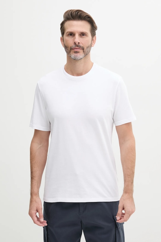 

Хлопковая футболка Calvin Klein Jeans, белый