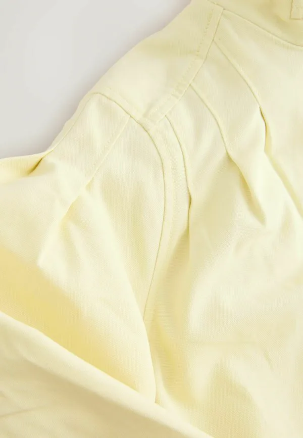 Летняя куртка стандартного кроя с воротником-стойкой Next, Lemon Yellow — фото 3