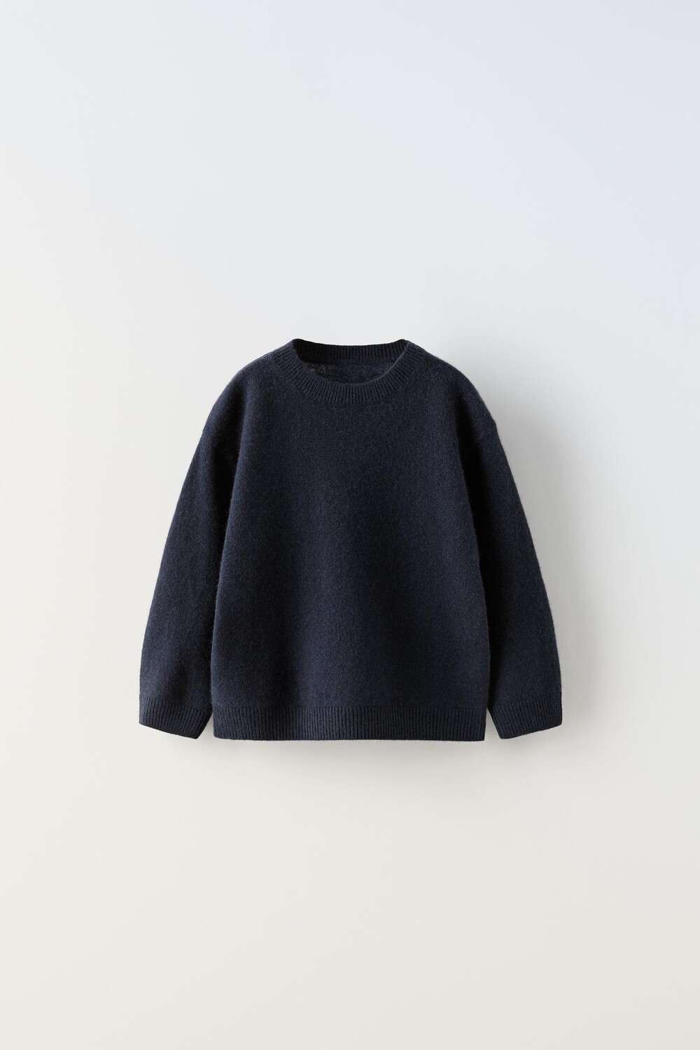 

Свитер из 100% кашемира ZARA, темно-синий