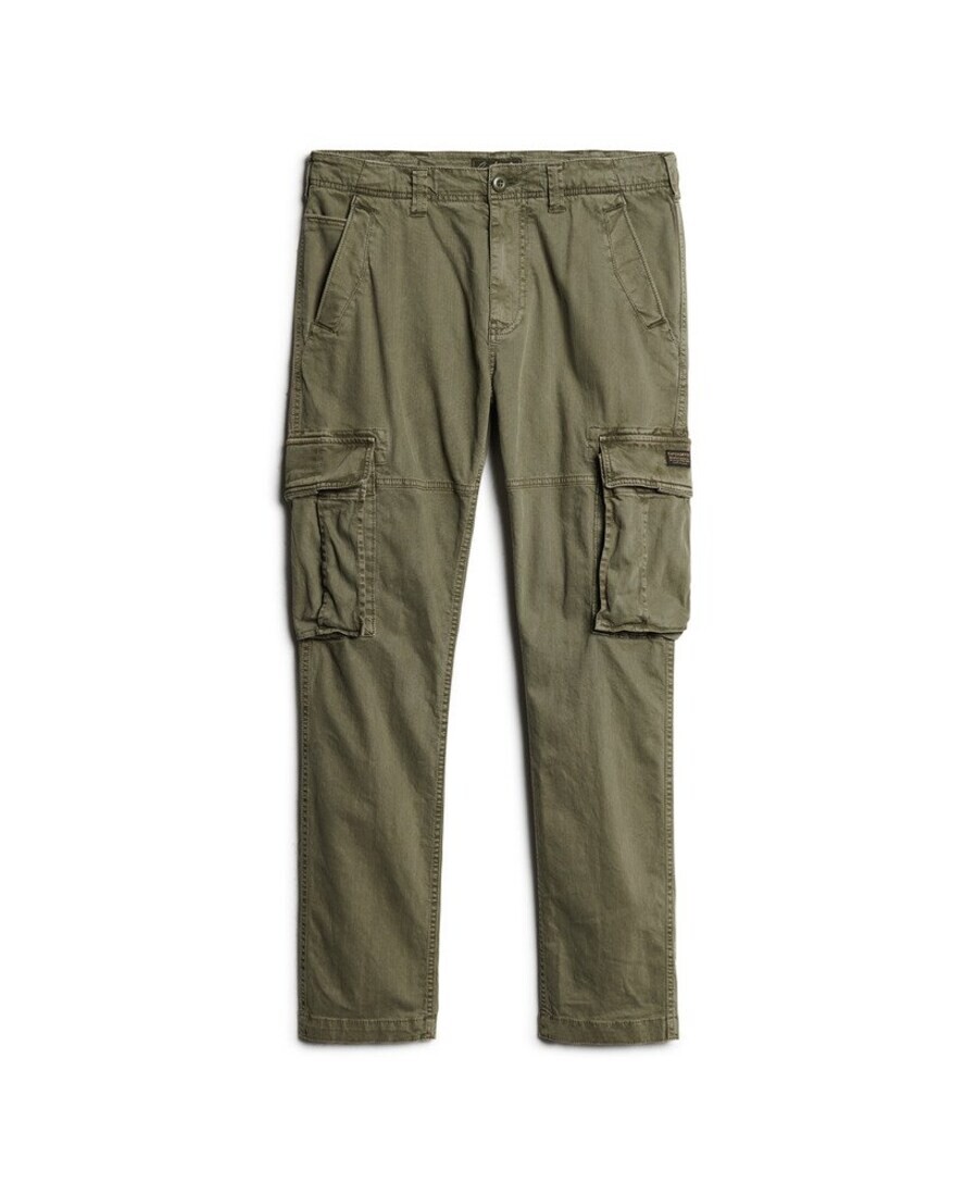 

Брюки Superdry Regular Cargo Pants, оливковый