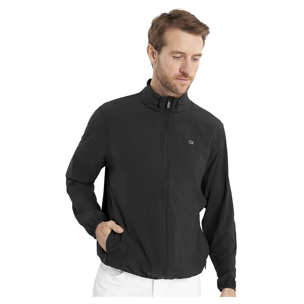 

Куртка Calvin Klein Golf Motion Full Zip Windbreaker, черный