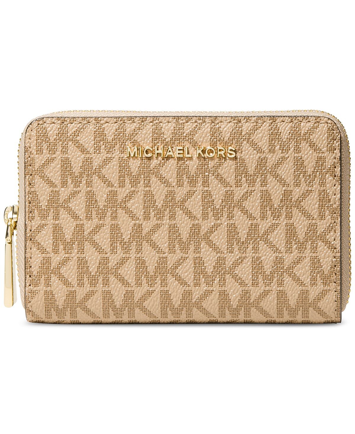 

Чехол для визиток с логотипом Jet Set на молнии Michael Kors
