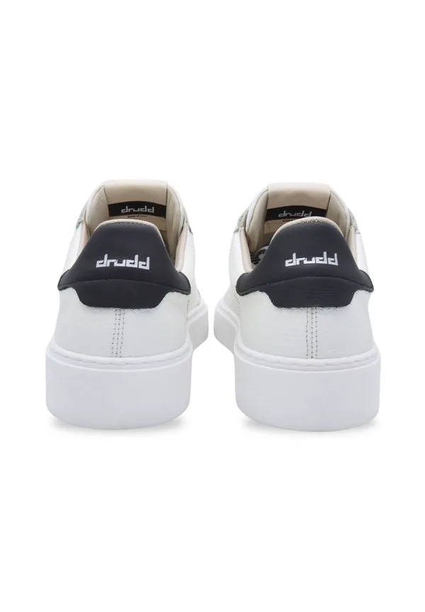 Кроссовки ethansneakerslaceup Drudd Italia, White/Black — фото 3
