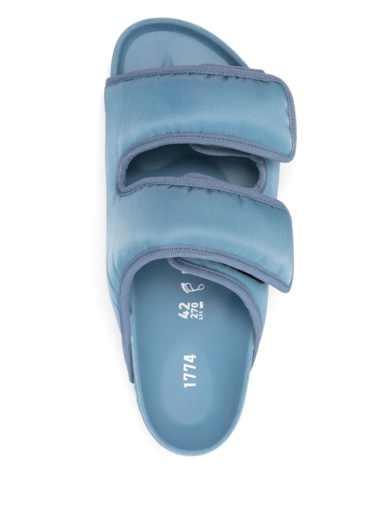 Сандалии Birkenstock 1774 Arizona Cosny Nylon, синий — фото 4