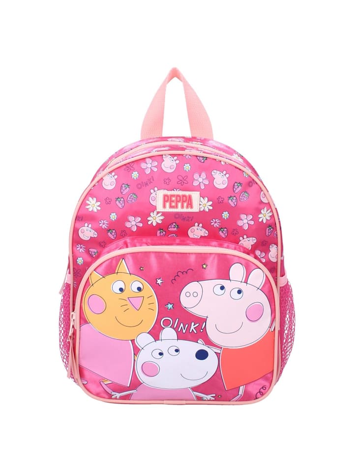 

VADOBAG Детский рюкзак объемом 6 литров с изображением Свинки Пеппы в образе "Ты достаточно хороша"