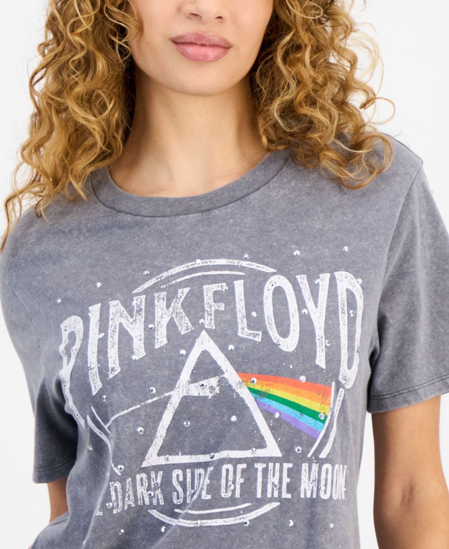 Детская футболка с графическим принтом Pink Floyd Love Tribe, Smoked Pearl — фото 3