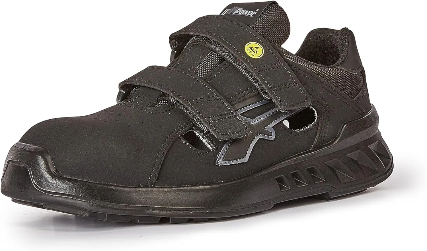Мужские защитные ботинки U Power Gary S Esd S1ps Fo Sr, Black And Grey