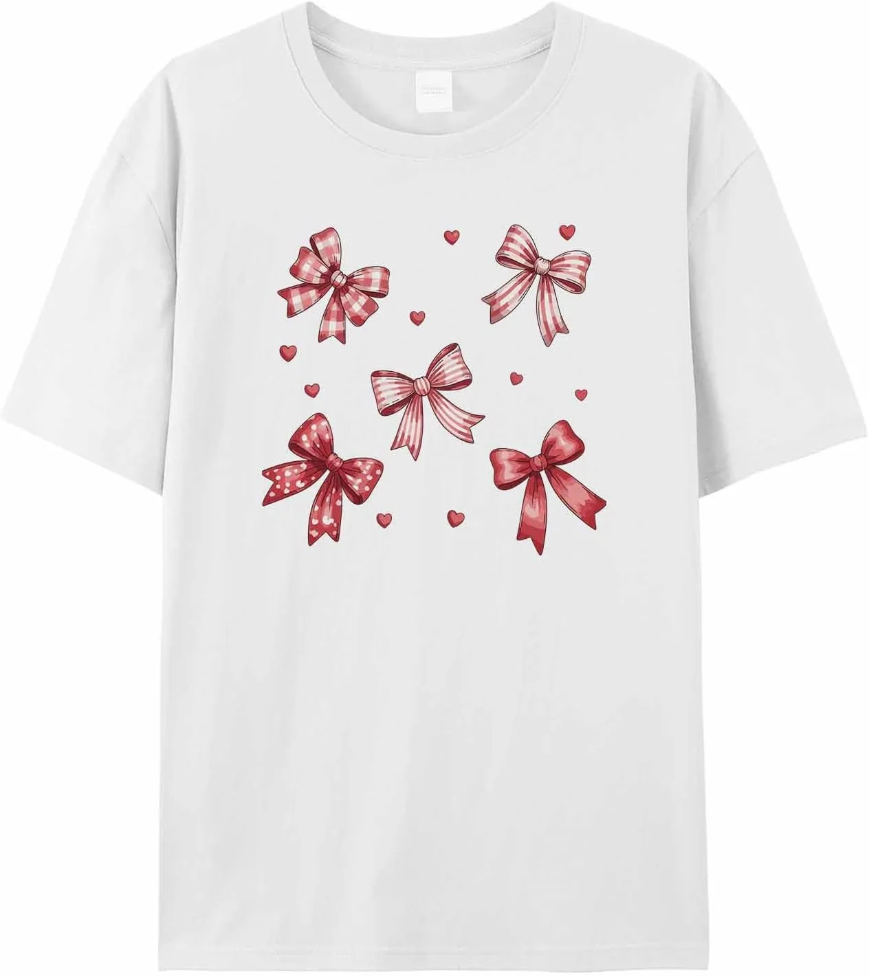 

Мужская футболка Romantic Bow Heart с коротким рукавом jdudh