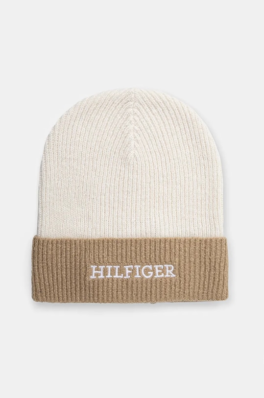 

Детская шапка с добавлением шерсти Tommy Hilfiger, бежевый