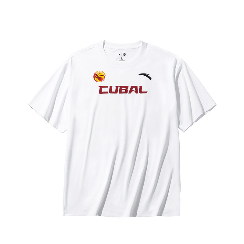 

Футболка Anta Basketball Collection мужская чисто белая