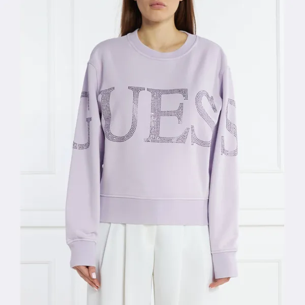 

Толстовка свободного кроя Guess, лавандовый