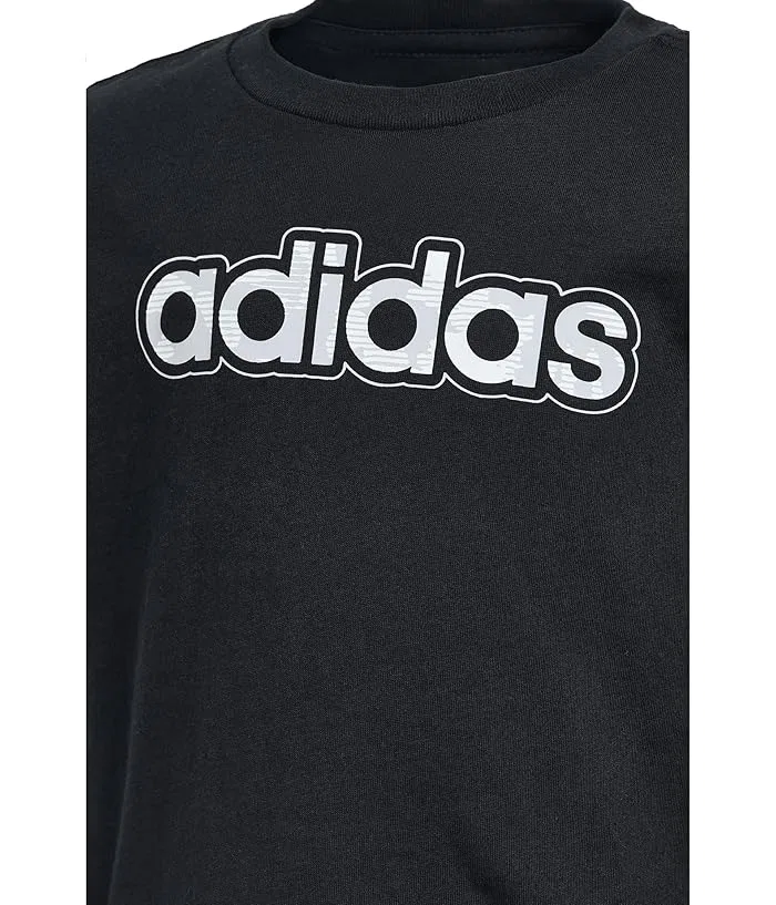 Детский комплект с камуфляжным принтом Adidas Kids, Black Adi — фото 3