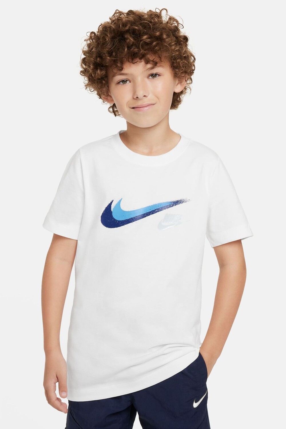 

Футболка с галочкой Nike, белый
