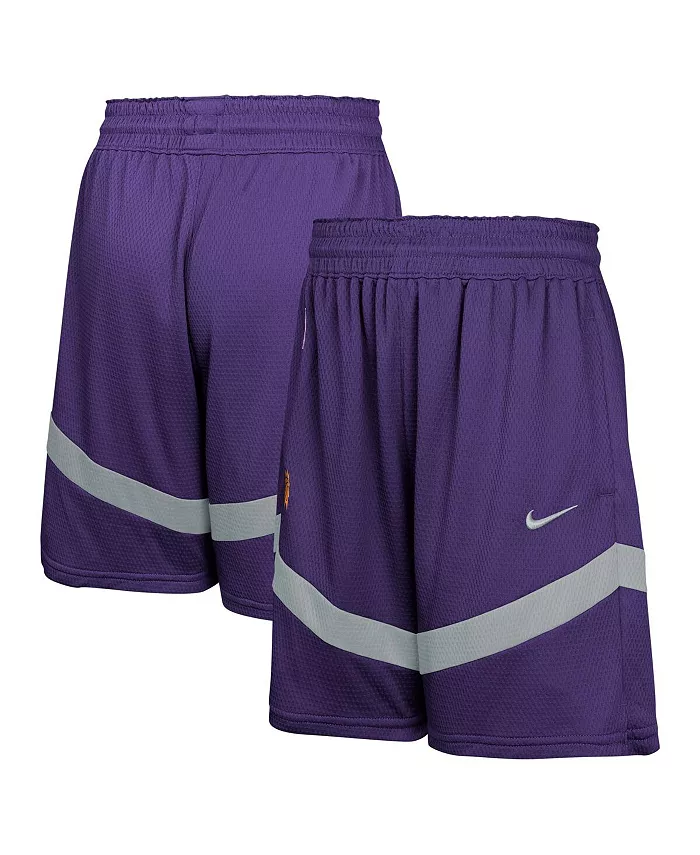 

Большие детские шорты для тренировок Phoenix Suns с сетчатой тканью, фиолетовые Nike