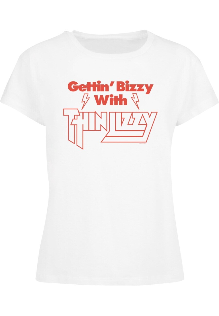 

Футболка Merchcode Shirt Thin Lizzy - Gettin Bizzy, белый