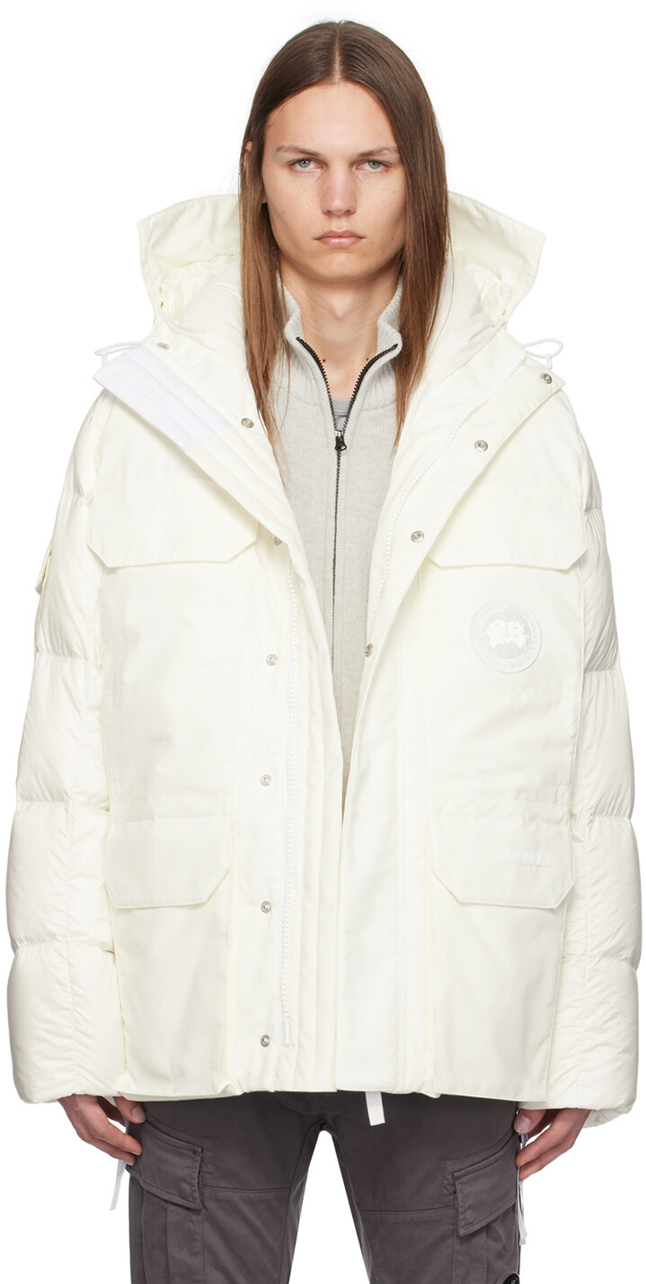 

Белая парка Expedition Down «Paradigm» Canada Goose
