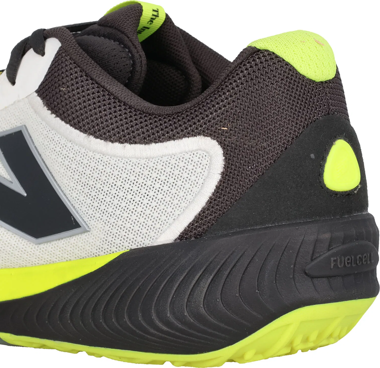 Мужские теннисные кроссовки «FuelCell 996 V6 O» от New Balance, White/Yellow — фото 2