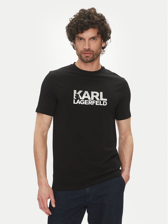 

Футболка обычного кроя 755087 552235 Karl Lagerfeld, черный