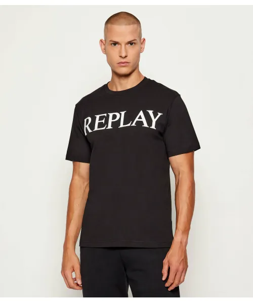 

Футболка Regular fit Replay, черный