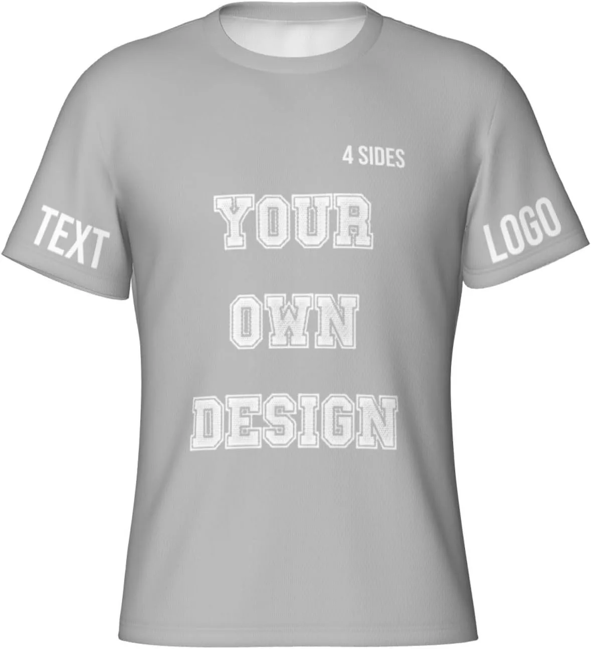 

Футболка с принтом и логотипом