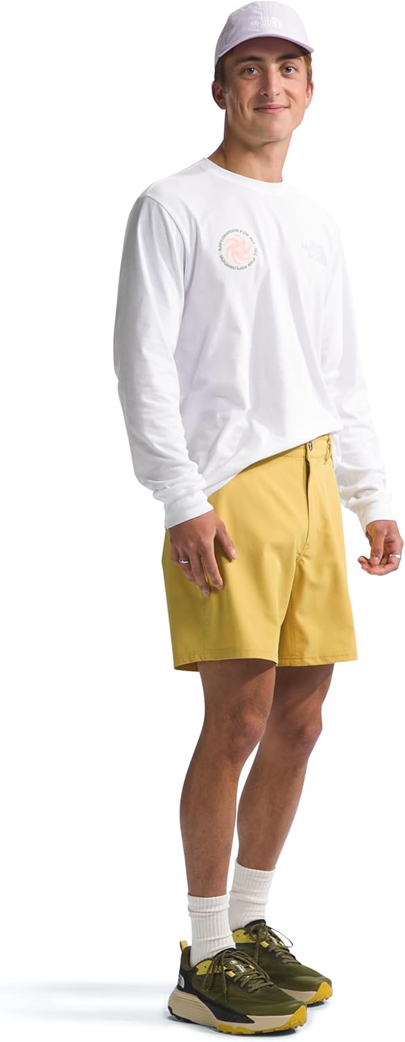 

The North Face мужские шорты Rolling Sun Packable - без PFAS, Yellow Silt