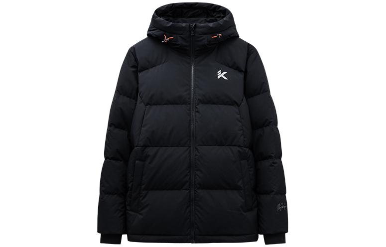 

ANTA Баскетбольная коллекция пуховик мужской базовый черный, Basic Black
