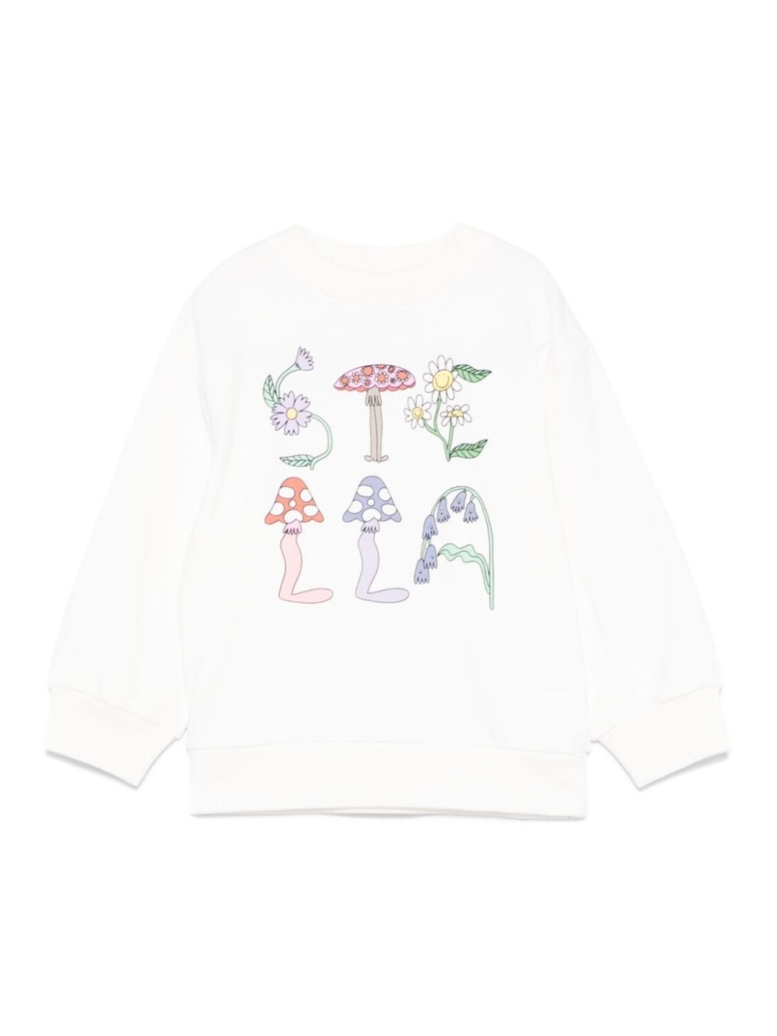 

Толстовка с принтом Stella McCartney Kids, белый