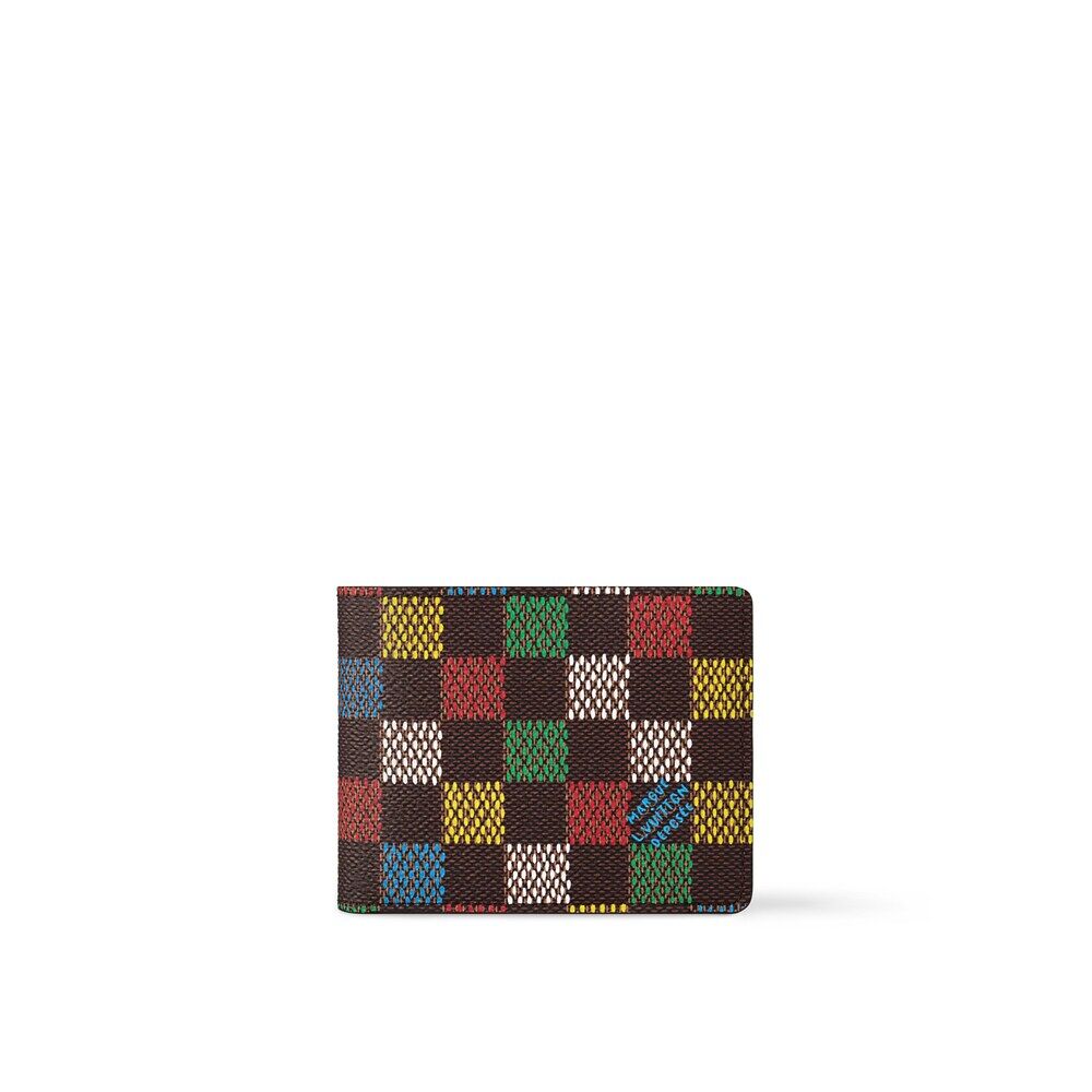 

Тонкий кошелек Louis Vuitton, мультиколор
