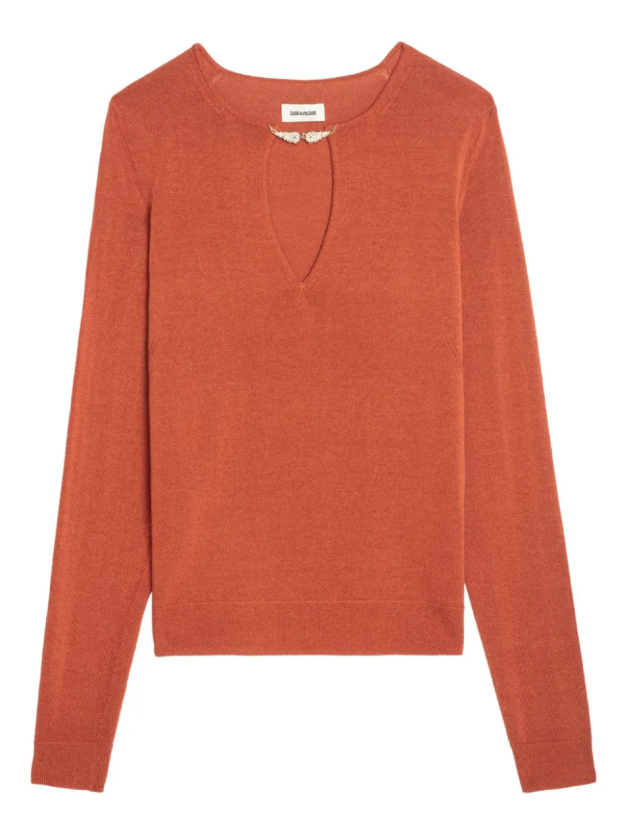 

Саянский свитер Zadig&Voltaire, оранжевый