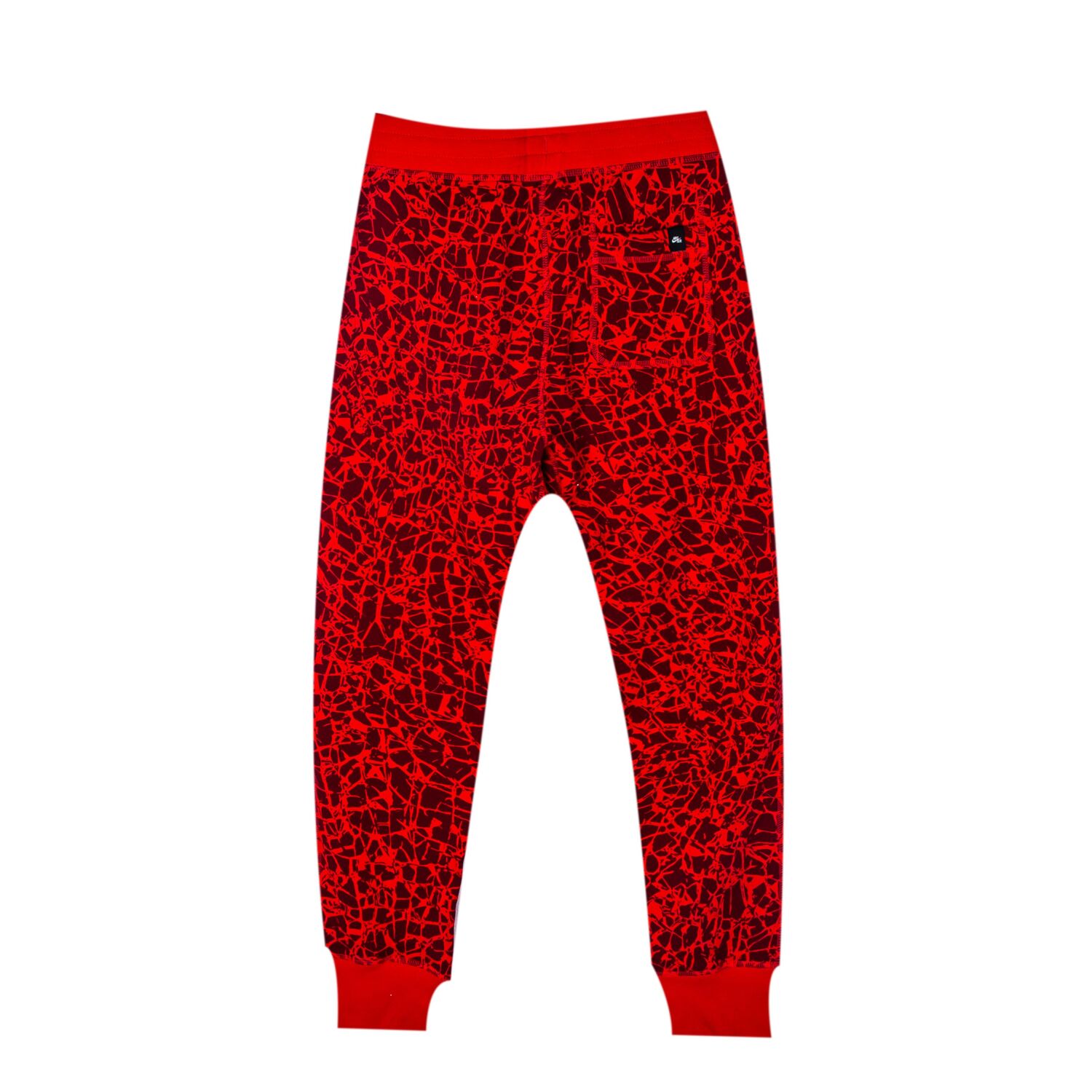 Спортивные штаны AirSwoosh вязаные мужские scarlet Nike, Scarlet — фото 2