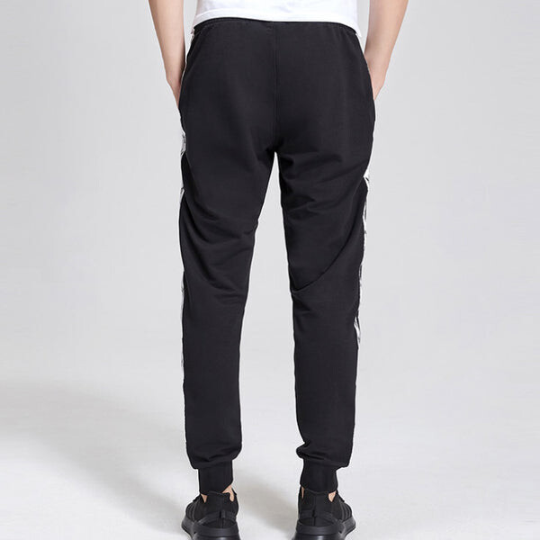 Спортивные штаны adidas originals Casual Sports ribbed Long Pants Black, черный — фото 4