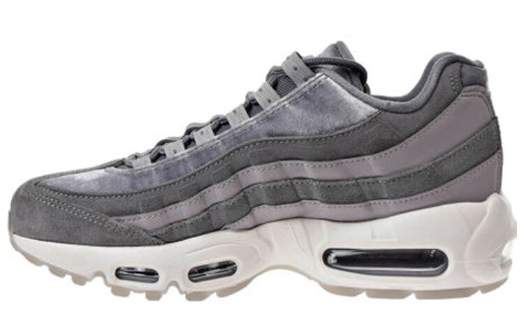 

Кроссовки Air Max 95 женские с низким верхом серые/белые Nike