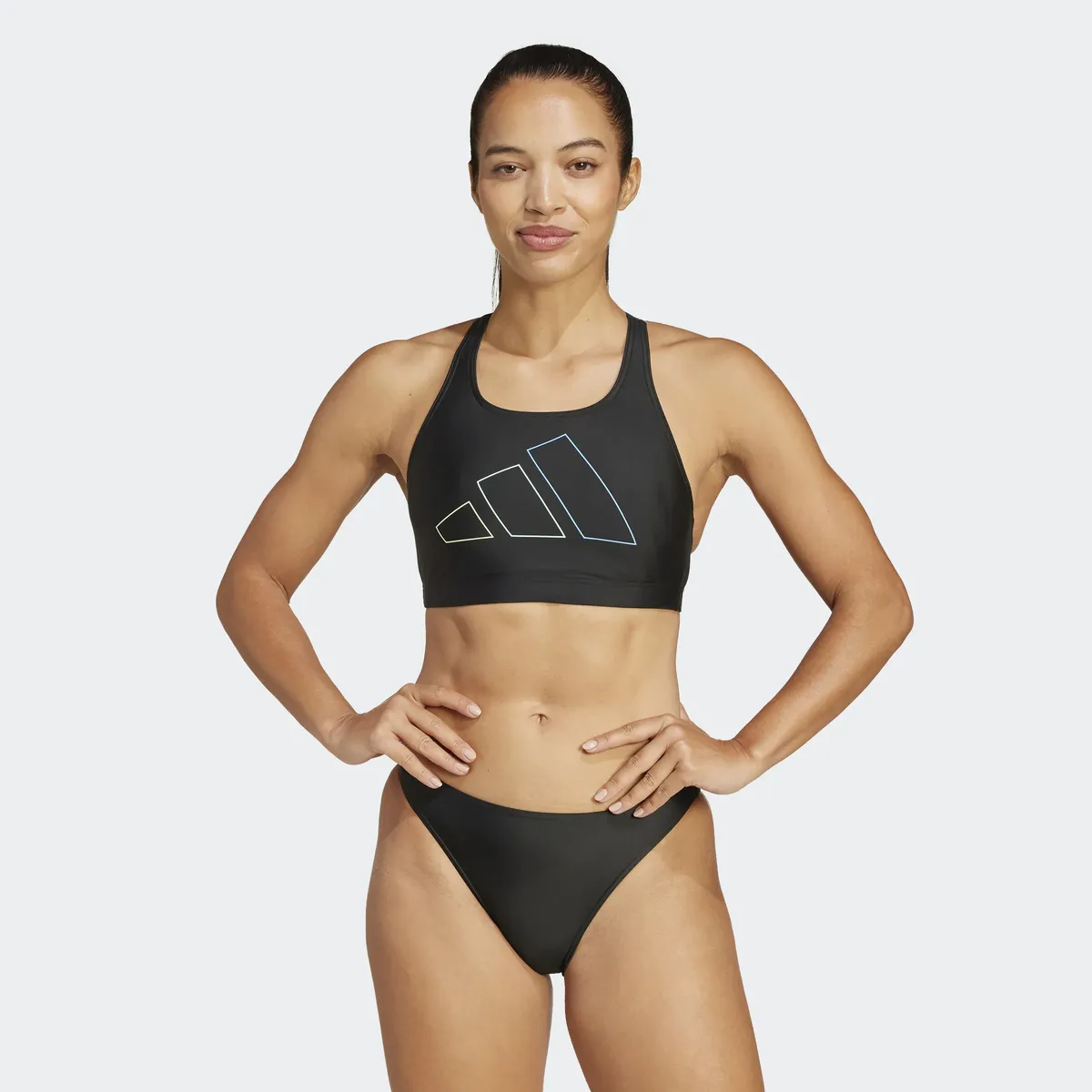 

Бикини-бюстье adidas Performance "BIG BARS BIKINI", черный