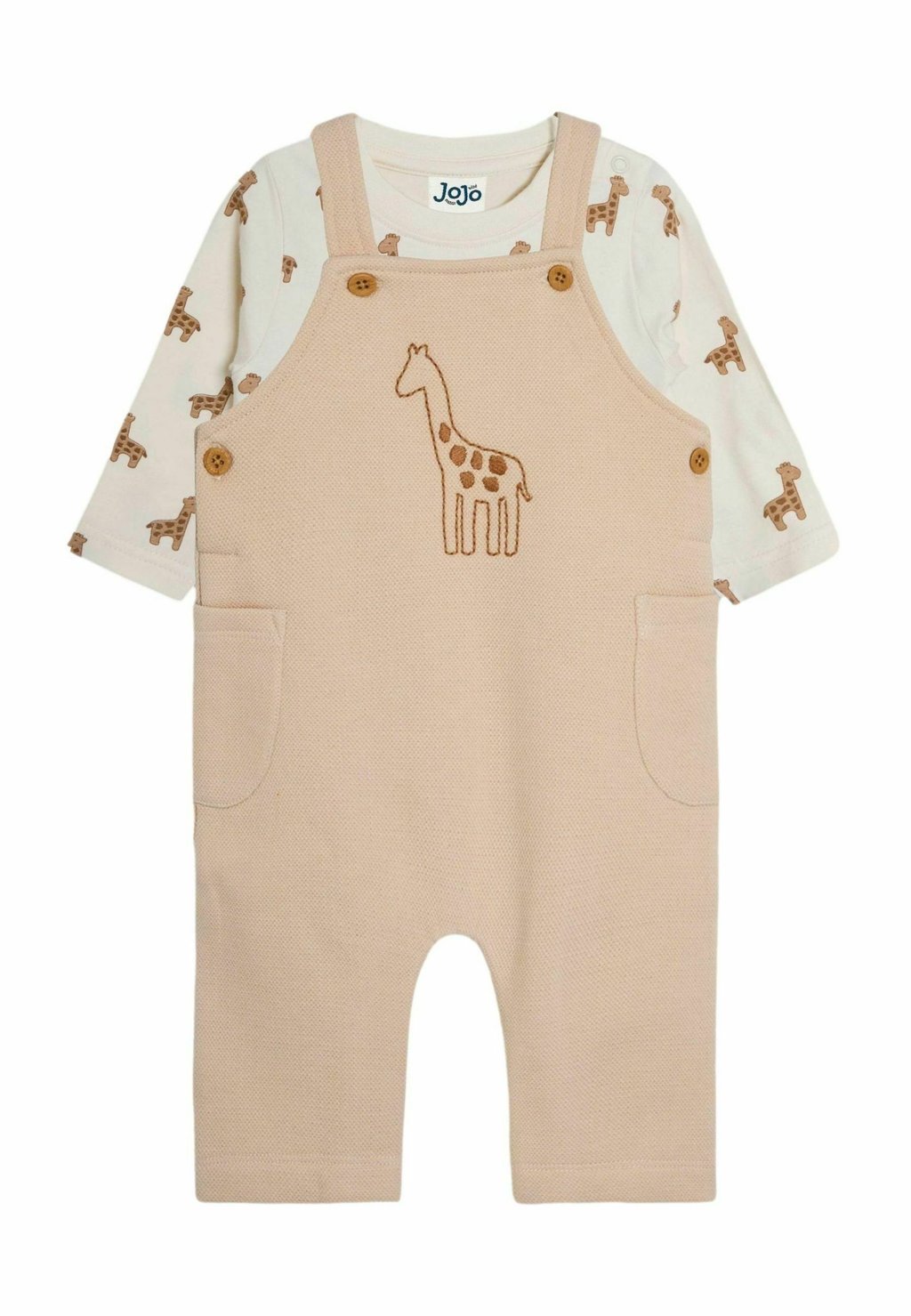 

Футболка с принтом REGULAR FIT JoJo Maman Bébé, бежевый