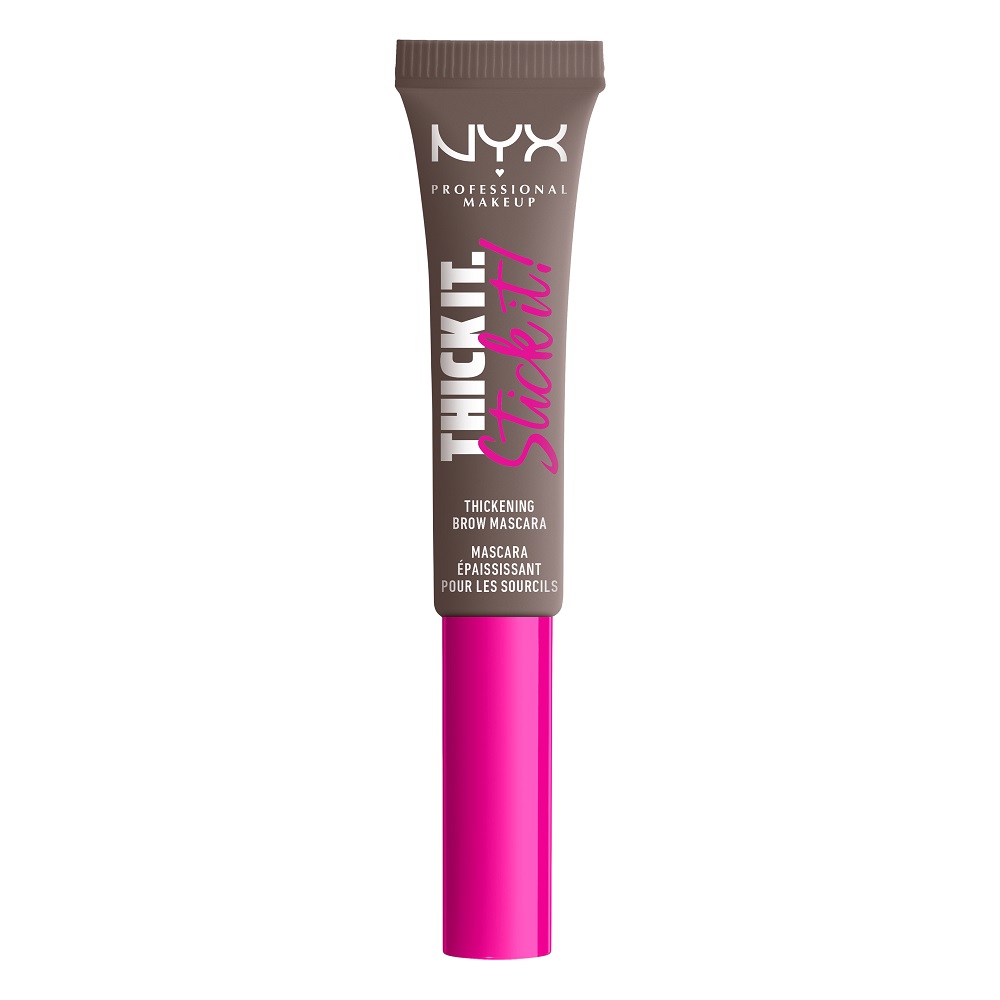 

Тушь для бровей thick it stick it! brow gel Nyx Professional Makeup, цвет nr. 05 cool ash brown, 7 мл