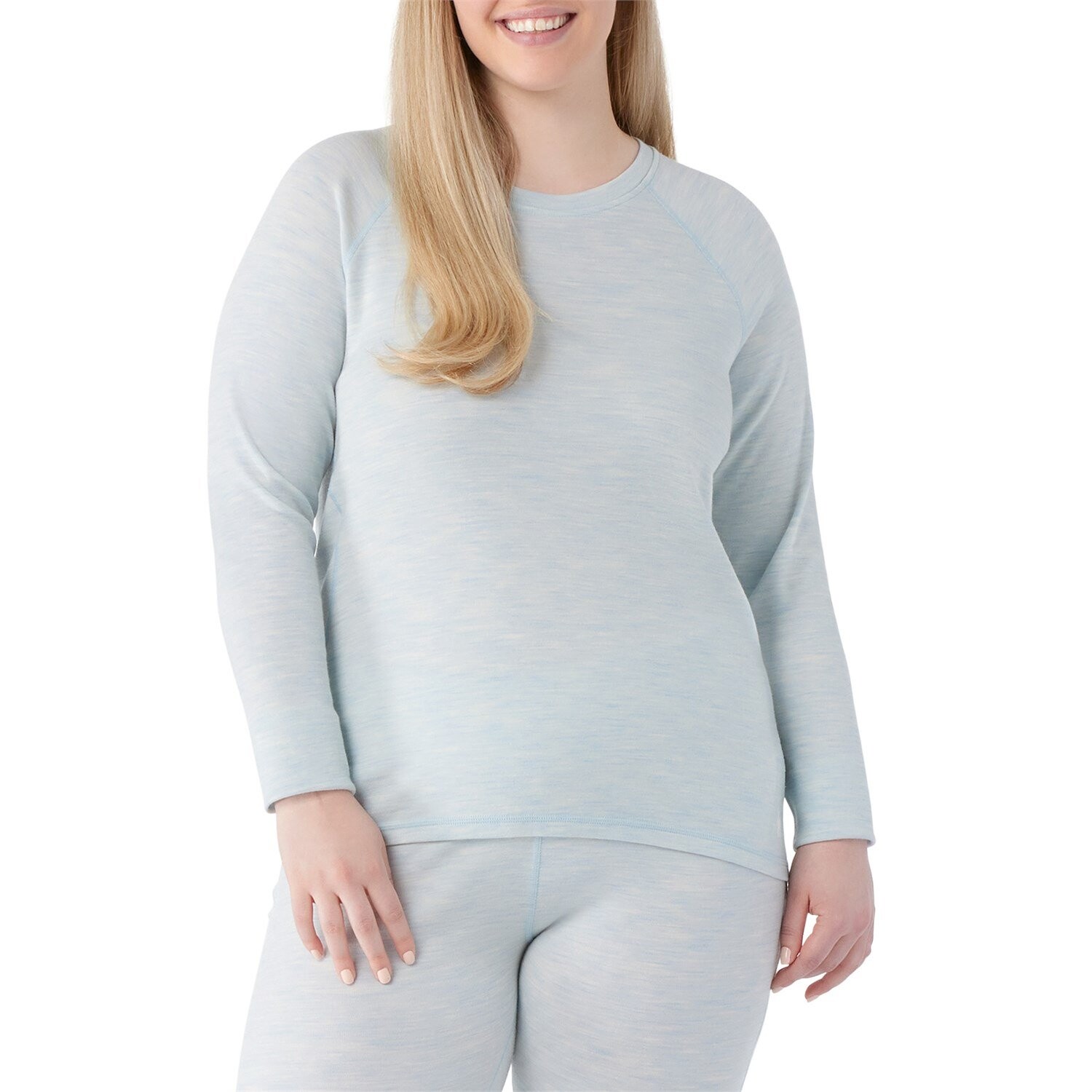 

Базовый слой Smartwool Classic Thermal Merino Plus Top, цвет Winter Sky Heather