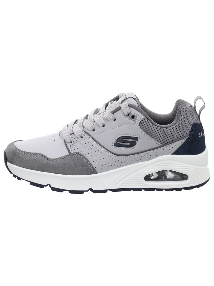 Skechers Туфли на шнуровке серого цвета — фото 2