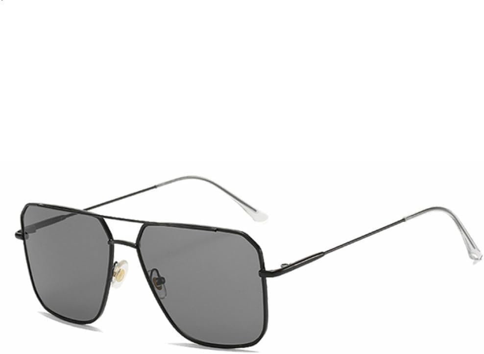 

Крупные классические солнцезащитные очки для мужчин и женщин, металлическая оправа, градиентный дизайн, роскошные, с защитой от УФ-излучения UV400 LVTFCO, C03 Black Black