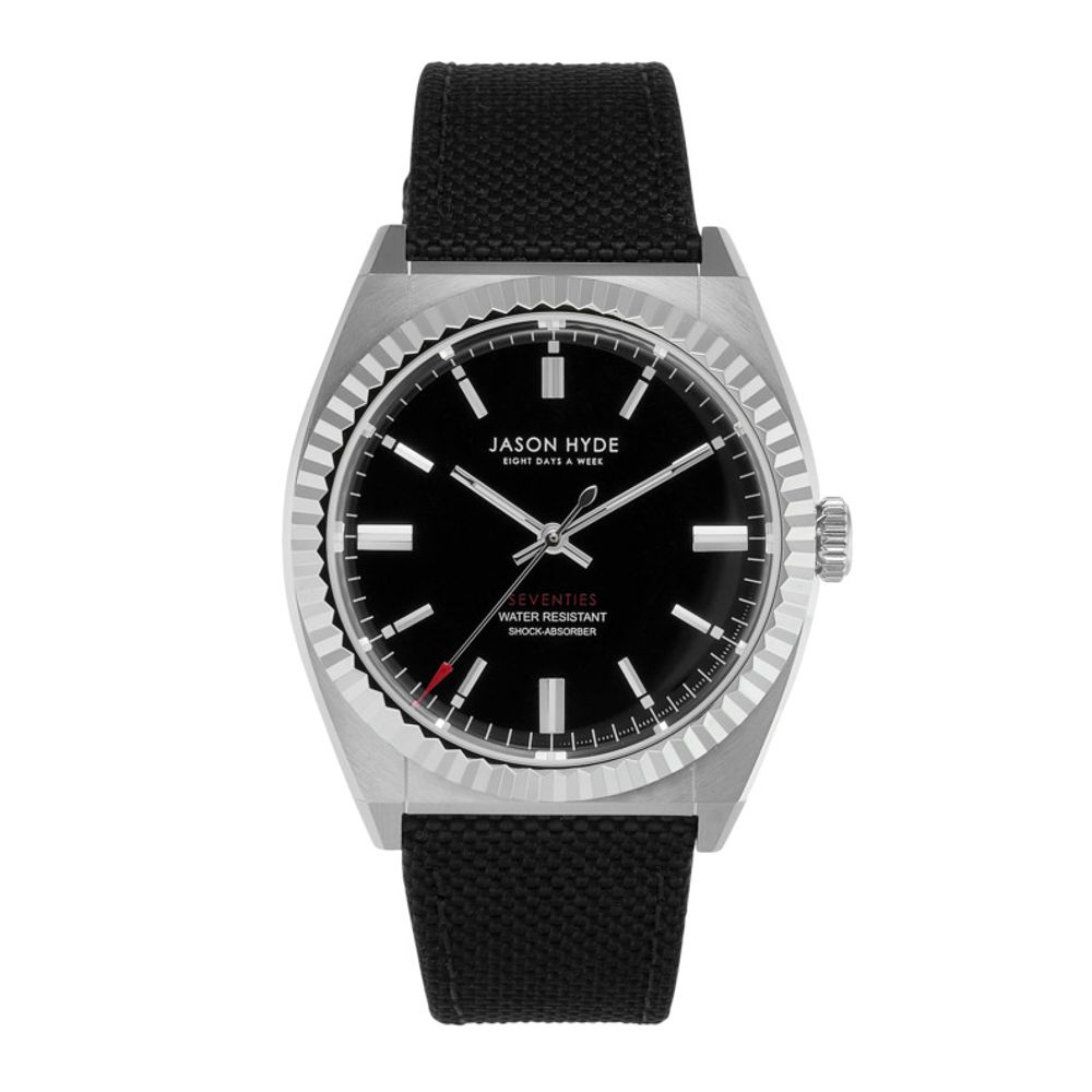 

Черные текстильные часы Jason Markk