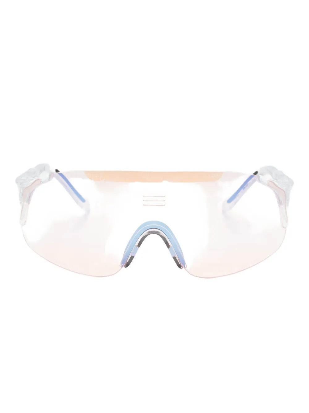 

Солнцезащитные очки с большой защитной оправой Alba Optics, белый