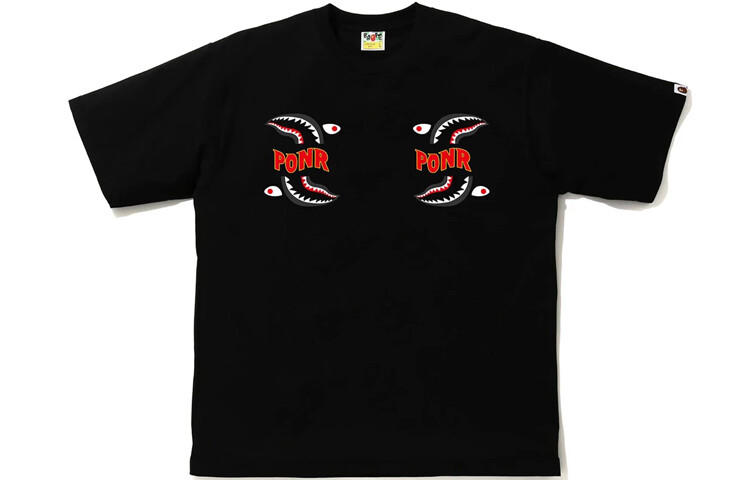 

Футболка Shark Series для мужчин A Bathing Ape, синий