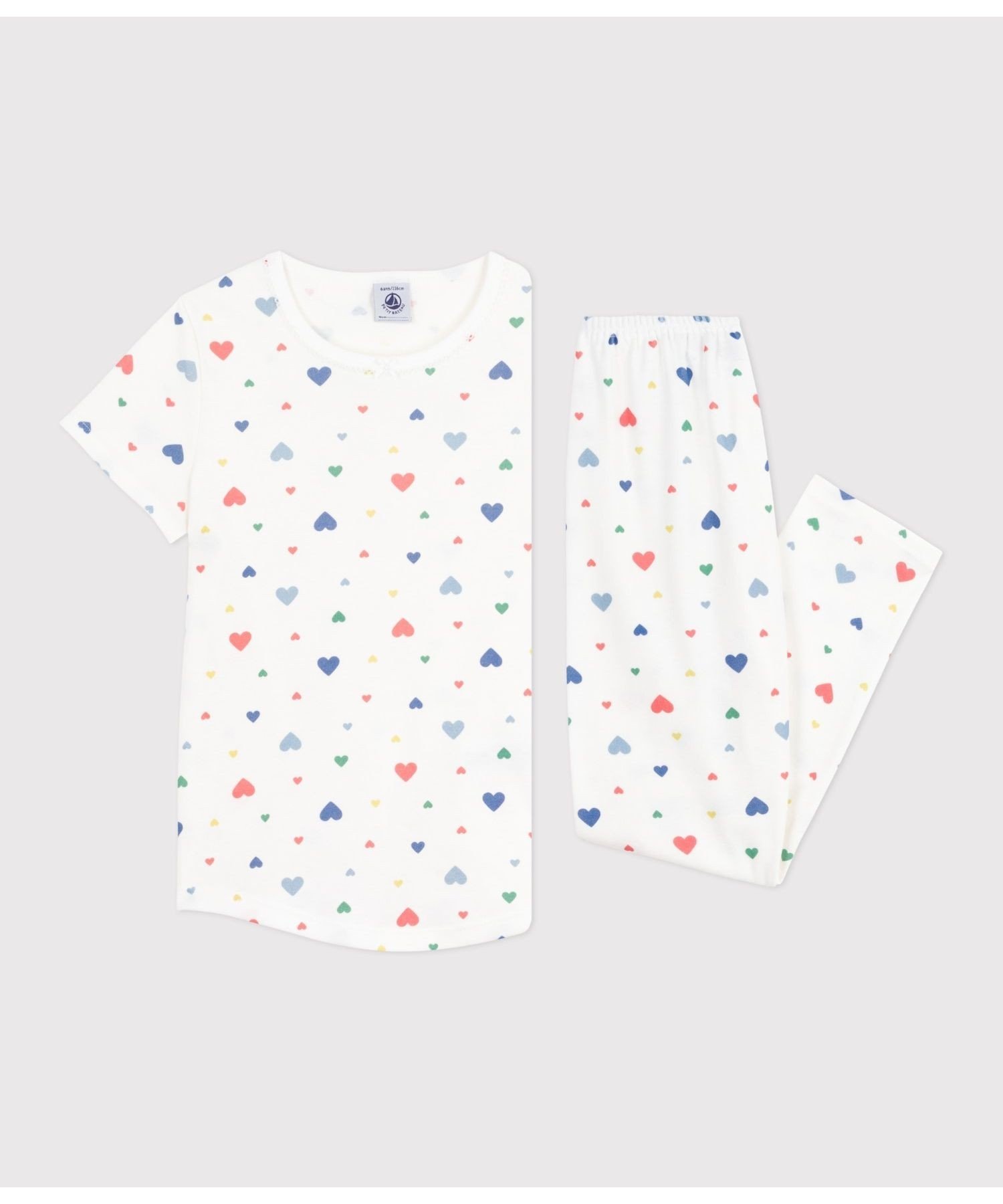 Пижама PETIT BATEAU, Off-white/multicolor — фото 2