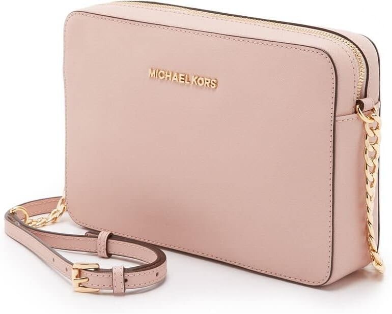 

Женская кожаная сумка через плечо Michael Kors Jet Set 35T8GTTC9L-424