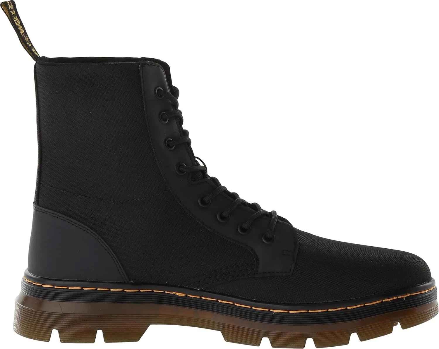 Ботинки и ботильоны Dr. Martens COMBS из ткани Cordura и резины, унисекс, для взрослых, Black Sheer Joy — фото 3