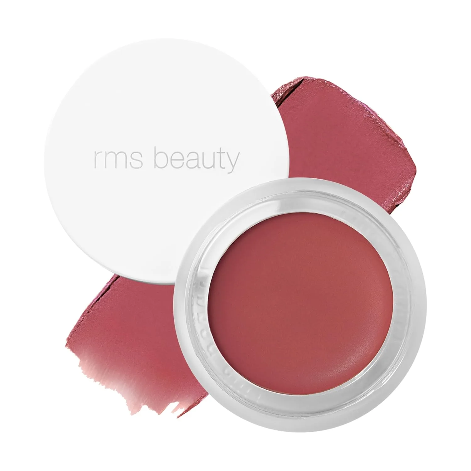 RMS Beauty Lip2Cheek - органический многофункциональный крем для макияжа, тонирует кожу, как румяна, тинт для губ и щек, помада - Illusive (5 г) 4.82 г (1 шт.), Illusive