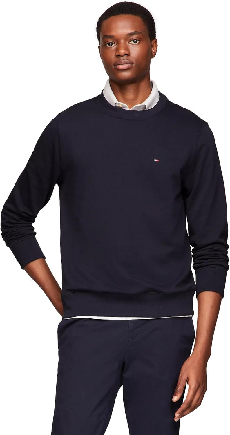 

Коллекция мужских толстовок TOMMY HILFIGER Crew 2025, French Navy