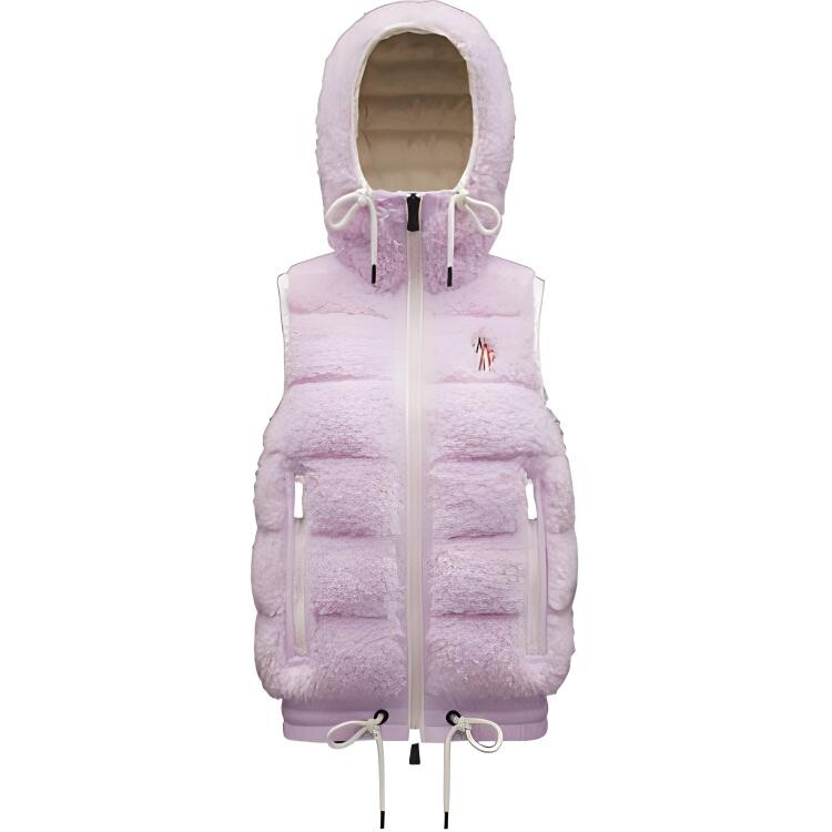 

Жилет женский розовый Moncler, розовый