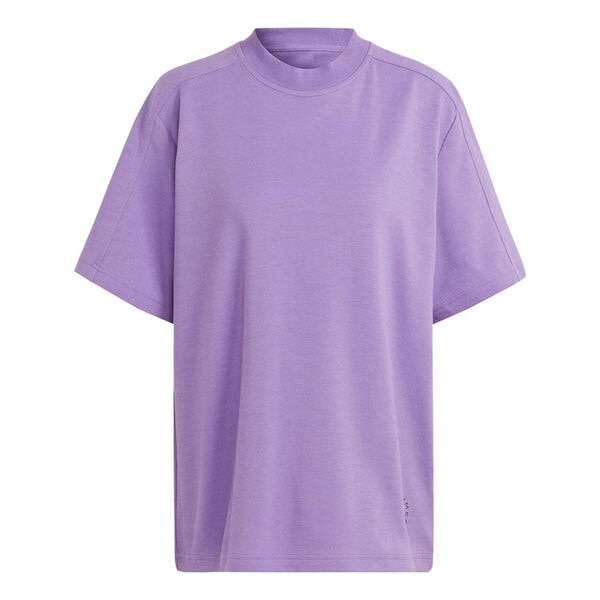 Футболка (WMNS) adidas by Stella McCartney Logo Tee 'Purple', фиолетовый