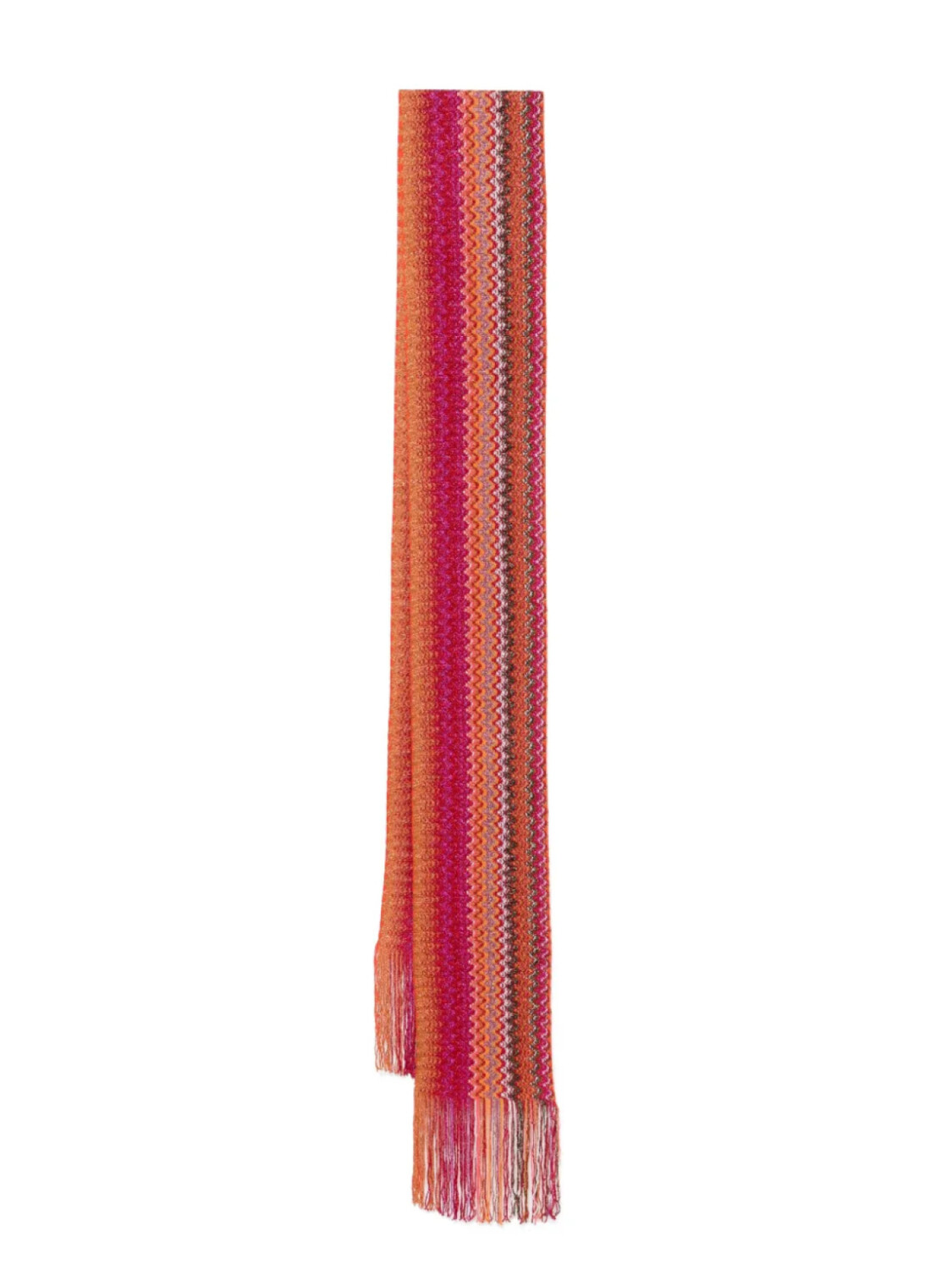 

Шарф Missoni с узором «зигзаг», оранжевый