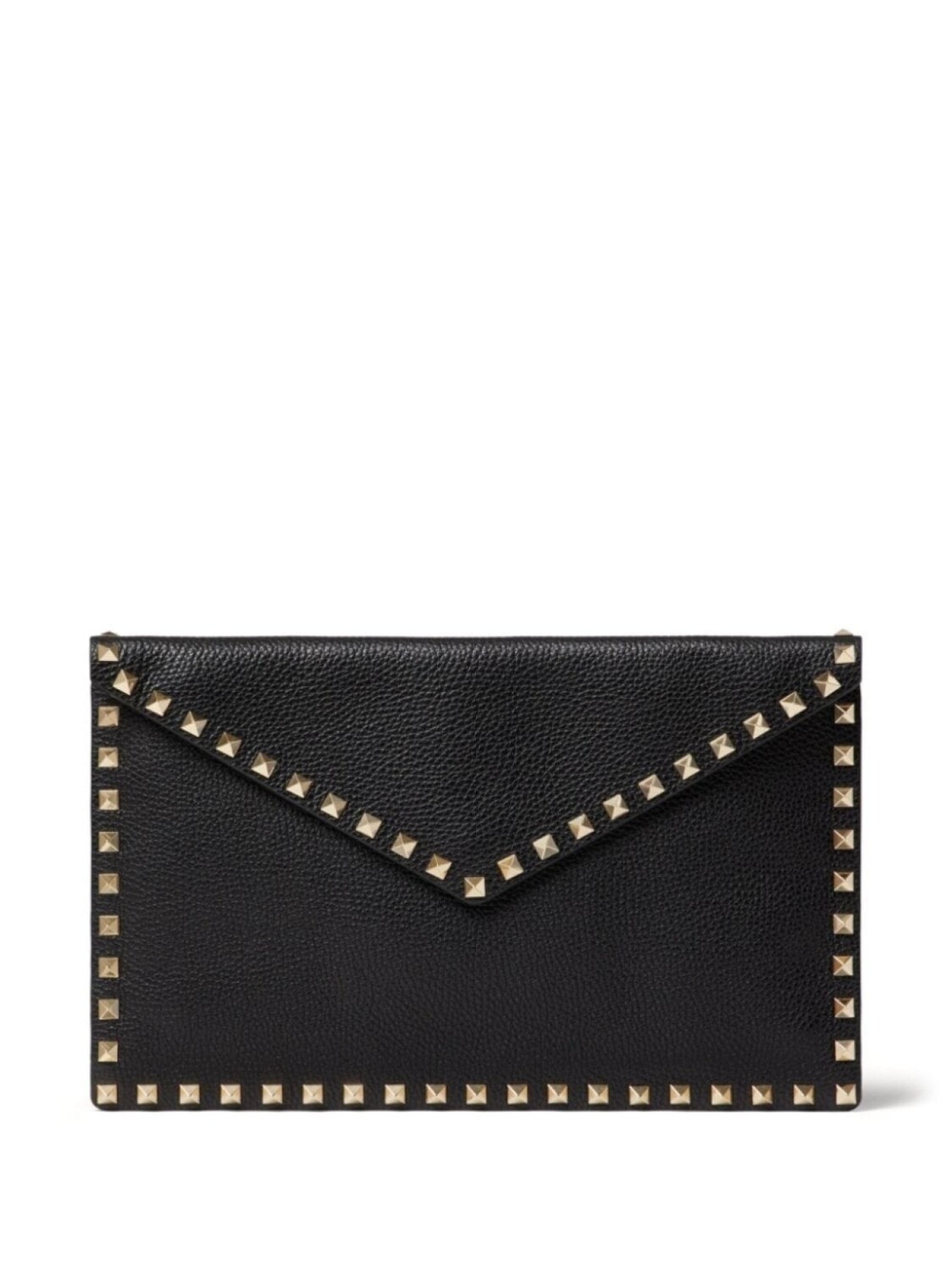 

Valentino Garavani клатч-конверт Rockstud, черный